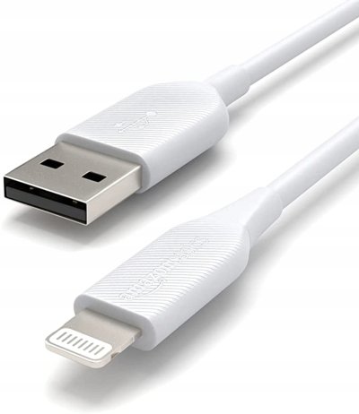 f2bedef14e3f9af697f712914208.jpg Kábel AMAZON BASICS USB - Apple 30-pin 1 m biely