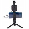 f4ca299e4055bc52d335e839b307.jpg Grundig Statív na telefón s lampou a mikrofónom - Tripod s LED diódami, 3 režimy