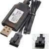 USB kábel RC Aliwisdom so zástrčkou SM-4P pre LiPo 2S 7,4 V batériu