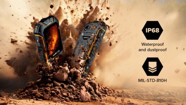 Odolný telefón Hammer Boost 2 LTE Dual SIM batéria 3500mAh pancierový IP68