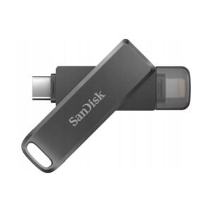fc7444014bd4aa1acfe8eff6667a.jpg USB kľúč SanDisk iXpand 128 GB Lightning, USB 3.1 typ C, čierny