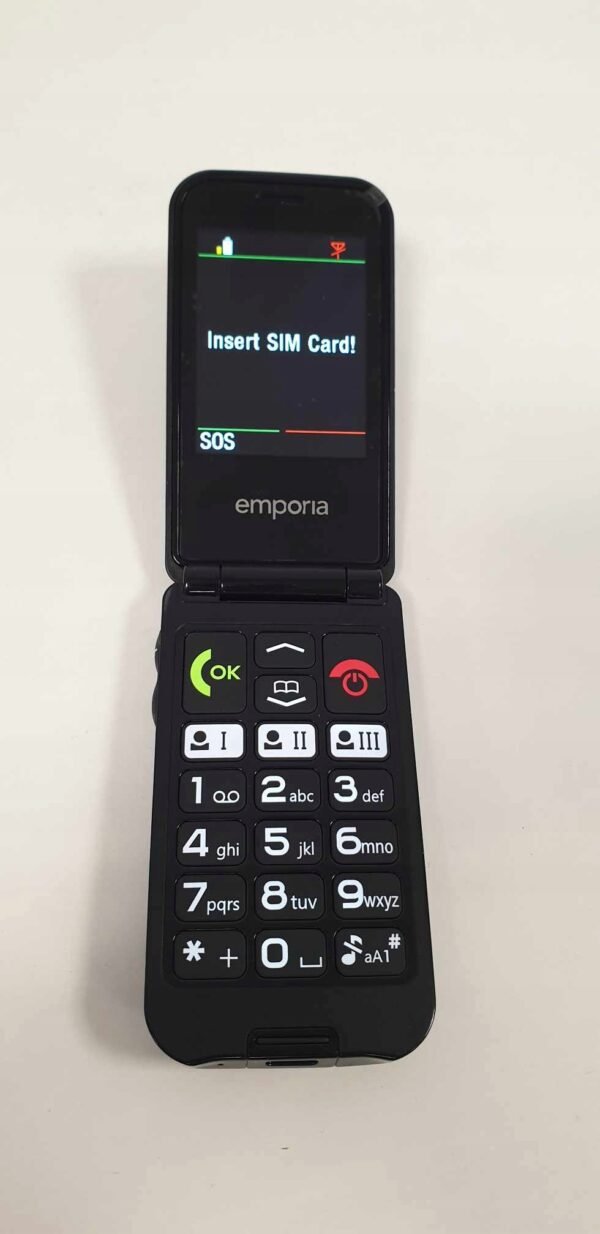 Telefón Emporia TalkGlam čierny 2.4" 2G F88 68c54