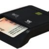 Woxter PE26-003 — kontaktná USB čítačka španielskeho elektronického preukazu DNI, čierna