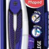 Maped Open Deepsea Paradise — kovové školské kružidlo s tuhou, puzdrom na tuhy a krúžkom