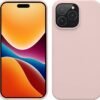 kwmobile — tenký TPU kryt na iPhone 14 Pro Max s jemným povrchom vo farbe Coconut Swirl