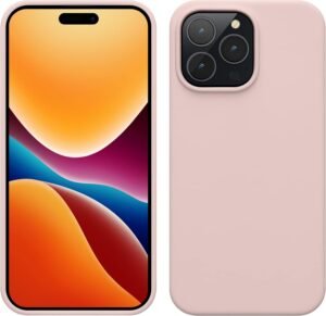 kwmobile — tenký TPU kryt na iPhone 14 Pro Max s jemným povrchom vo farbe Coconut Swirl