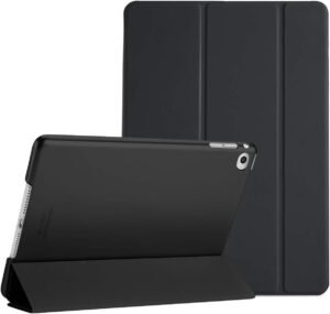 ProCase — tenké puzdro Smart Case s matným priesvitným chrbtom na iPad Air 2 čierne