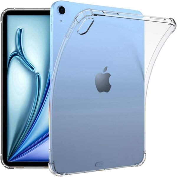 Zcooooool — priehľadný TPU kryt na iPad Air 13 M2 (2024) a M3 (2025) so zosilnenými rohmi