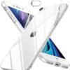 DOSMUNG — priehľadný silikónový kryt na iPhone SE 2022, SE 2020, 8 a 7