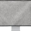 kwmobile KWM000017VG002C — ľanový ochranný obal na monitor 31 – 32", svetlosivý