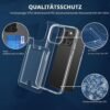 ÁRBOLORO — priehľadný silikónový kryt na iPhone 14 Pro s priečinkom na 2 karty
