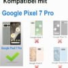 GUAGUA — tenký TPU kryt na Google Pixel 7 Pro so vzorom sŕdc a pokovovaným okrajom čierny