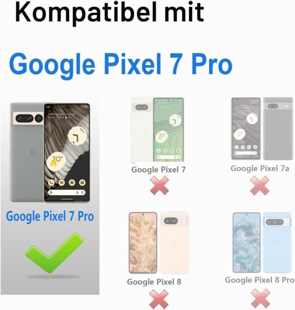 GUAGUA — tenký TPU kryt na Google Pixel 7 Pro so vzorom sŕdc a pokovovaným okrajom čierny