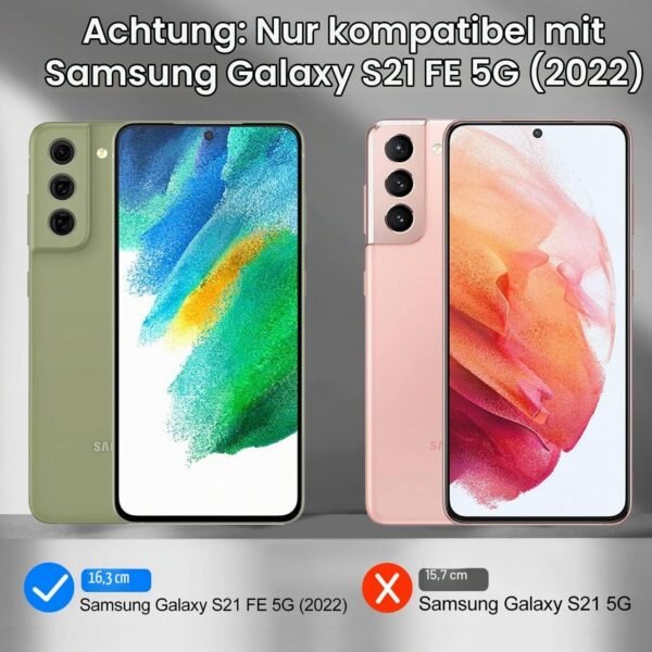 ivoler — priehľadný TPU kryt na Samsung Galaxy S21 FE 4G/5G so zosilnenými rohmi