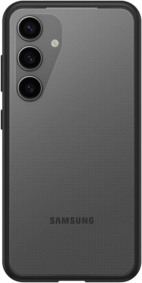 OtterBox Sleek — tenký nárazuvzdorný kryt na Samsung Galaxy S24 priehľadný s čiernym rámom