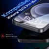 MAGIC JOHN — tvrdené sklo na iPhone 12 a 12 Pro s automatickým odstránením prachu, 2 kusy