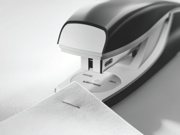 Leitz NeXXt 5502 — kancelárska zošívačka na 30 listov s 200 spinkami 24/6 čierna