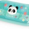 Legami Wonderwow Panda — peračník s 2 priehradkami, držiakom na perá a sieťkou 23 x 11 x 5 cm