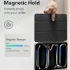 ESR Rebound — trojdielne puzdro na iPad Pro 13 M4/M5 s magnetickým uchytením čierne