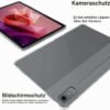 KUSINHOKA — priehľadný TPU obal na Lenovo Tab P12 12,7 palca so zosilnenými rohmi