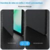EasyAcc — tenké puzdro na Samsung Galaxy Tab A9+ 11 s držiakom pera a stojanom čierne