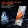 YUXINDZ — ochranné tvrdené sklá na Xiaomi Redmi Note 13 Pro+ 5G s tvrdosťou 9H 3 ks