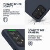 kwmobile — mäkký TPU obal na Samsung Galaxy A52 / A52 5G / A52s 5G čučoriedkovo modrý