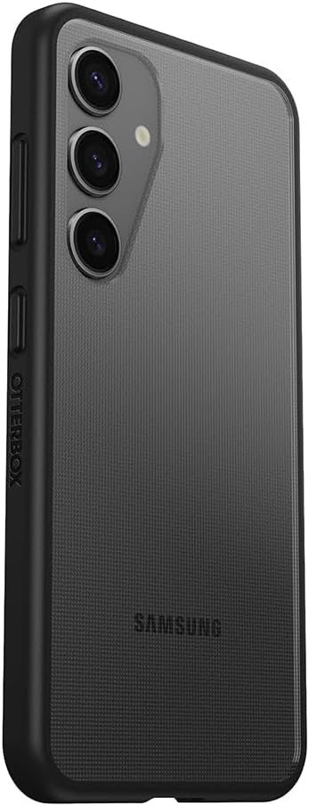 OtterBox Sleek — tenký nárazuvzdorný kryt na Samsung Galaxy S24 priehľadný s čiernym rámom