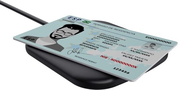 Trust Ceto 24736 — bezkontaktná NFC čítačka čipových kariet ISO 14443 a Mifare, USB, čierna