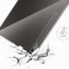 KUSINHOKA — priehľadný TPU obal na Lenovo Tab P12 12,7 palca so zosilnenými rohmi