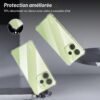Cresee — priehľadný kryt na Xiaomi Redmi Note 14 4G z mäkkého TPU so zosilnenými rohmi