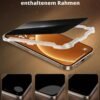 UNBREAKcable UBMU597 — ochranné sklo s filtrom súkromia na iPhone 16 Pro, 2 kusy s rámčekom