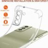 ivoler — priehľadný TPU kryt na Samsung Galaxy S21 FE 4G/5G so zosilnenými rohmi
