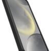 OtterBox Sleek — tenký nárazuvzdorný kryt na Samsung Galaxy S24 priehľadný s čiernym rámom