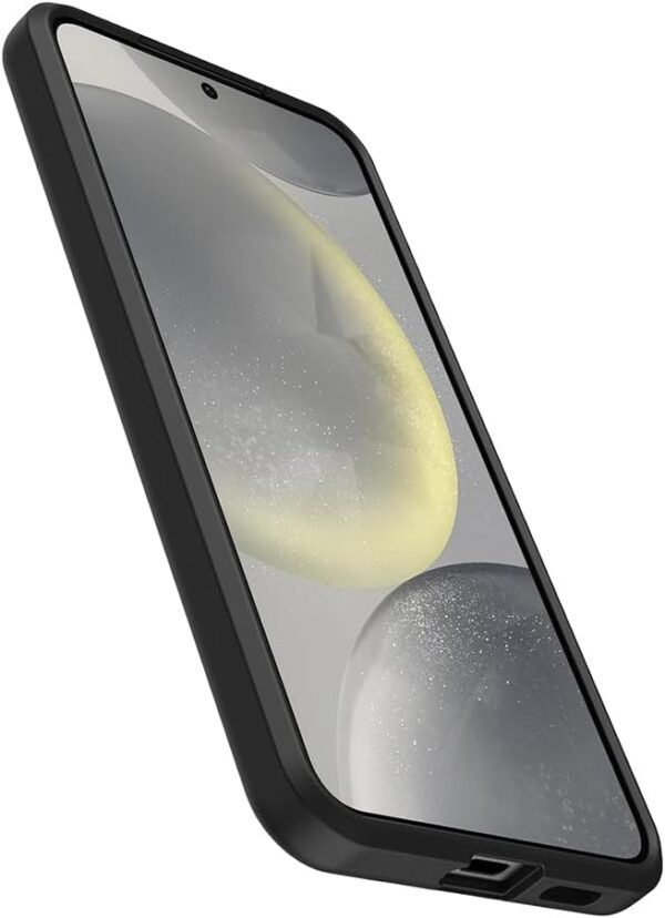 OtterBox Sleek — tenký nárazuvzdorný kryt na Samsung Galaxy S24 priehľadný s čiernym rámom