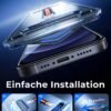 MAGIC JOHN — tvrdené sklo na iPhone 12 a 12 Pro s automatickým odstránením prachu, 2 kusy