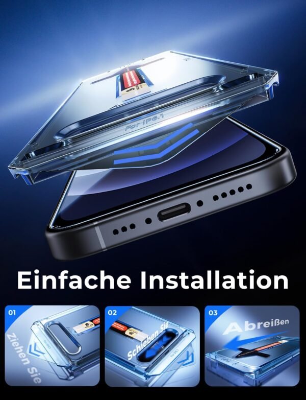 MAGIC JOHN — tvrdené sklo na iPhone 12 a 12 Pro s automatickým odstránením prachu, 2 kusy