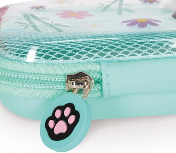 Legami Wonderwow Panda — peračník s 2 priehradkami, držiakom na perá a sieťkou 23 x 11 x 5 cm