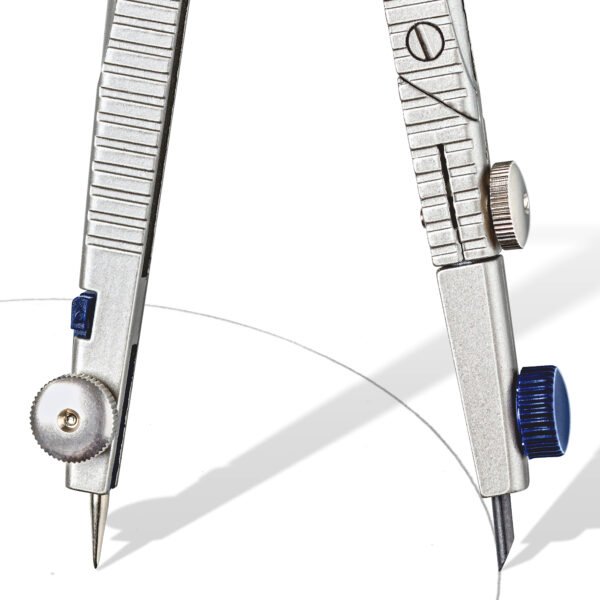 STAEDTLER 553 02 — rýchlonastaviteľné kružidlo s predlžovacou tyčou do Ø 560 mm modro-strieborné