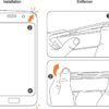 SKS GERMANY COMPIT Cover — kryt na Samsung Galaxy S22 s úchytom pre držiak na bicykel čierny