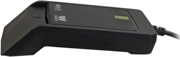 Woxter PE26-003 — kontaktná USB čítačka španielskeho elektronického preukazu DNI, čierna