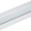 Westcott E-10190 00 — hliníkové pravítko 20 cm s protišmykovou úpravou a stupnicou cm aj palce