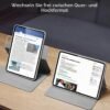 ESR Rebound 360 — puzdro na iPad Pro 13 M4/M5 s odnímateľným magnetickým krytom sivé