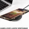 GUAGUA — tenký TPU kryt na Google Pixel 7 Pro so vzorom sŕdc a pokovovaným okrajom čierny