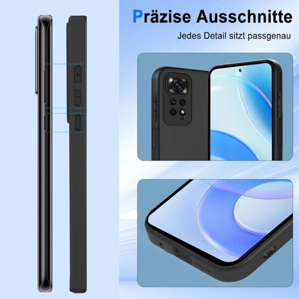 Simply Speakers — matný ochranný kryt na Xiaomi Redmi Note 11 a Note 11S 4G čierny