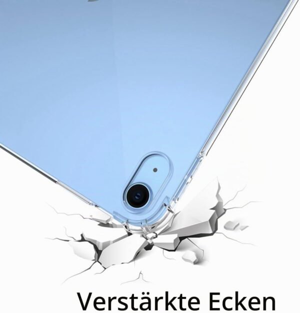 Zcooooool — priehľadný TPU kryt na iPad Air 13 M2 (2024) a M3 (2025) so zosilnenými rohmi