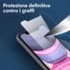 NEW'C — tvrdené sklo na iPhone 11 a iPhone XR 6,1 palca, 3 kusy, hrúbka 0,33 mm