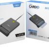 NOX CardID NXLITECARDID — USB čítačka španielskeho DNIe a portugalského Cartão de Cidadão, čierna