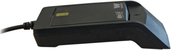 Woxter PE26-003 — kontaktná USB čítačka španielskeho elektronického preukazu DNI, čierna
