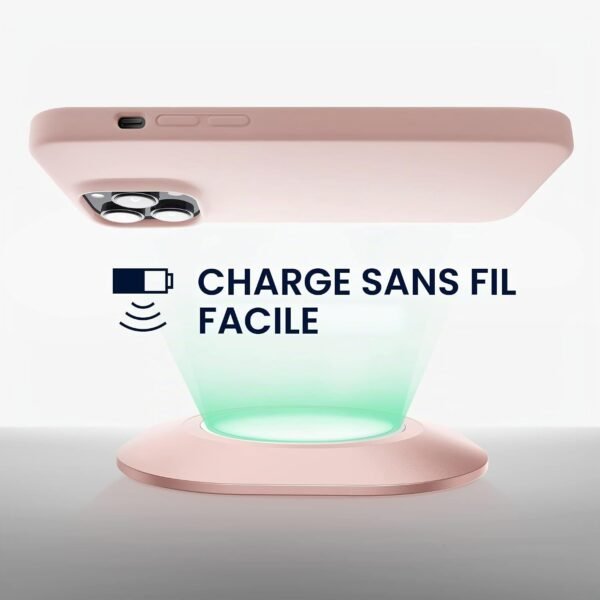 kwmobile — tenký TPU kryt na iPhone 14 Pro Max s jemným povrchom vo farbe Coconut Swirl